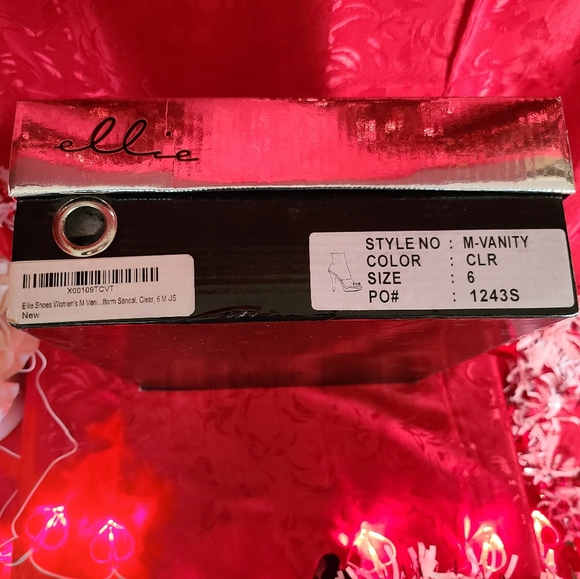 Clear Ellie competition heels - Picture 9 of 12